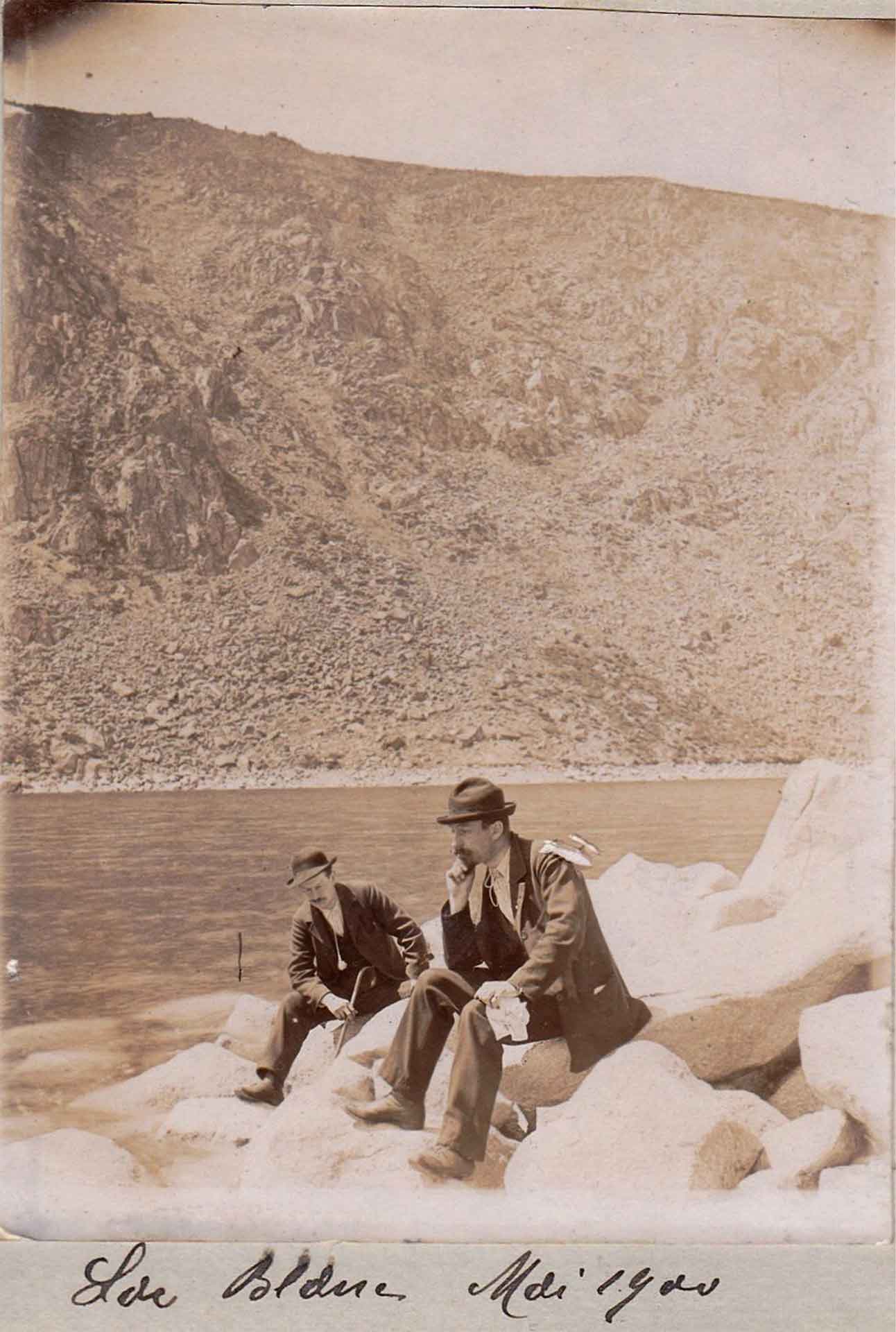 Lac Blanc, mai 1900