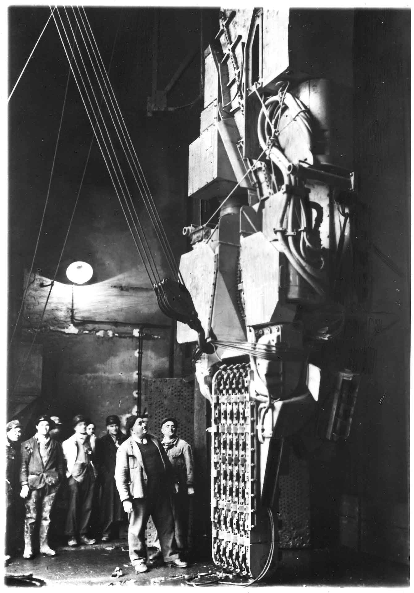 Un monstre mécanique : l’haveuse