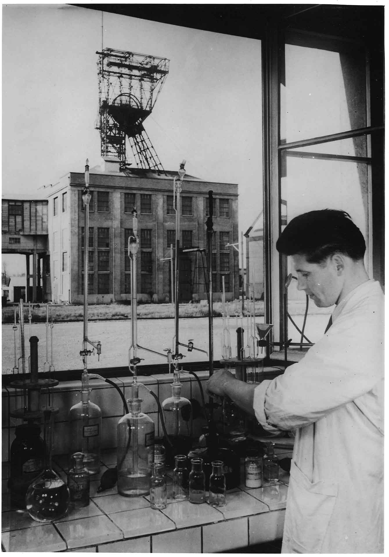 Au laboratoire, 1954-1958